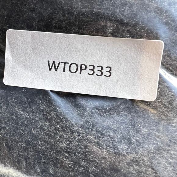 Talbots Petites Wool Cardigan Sweater Jacket Two Tone Gray Pockets Size S - Picture 11 of 11